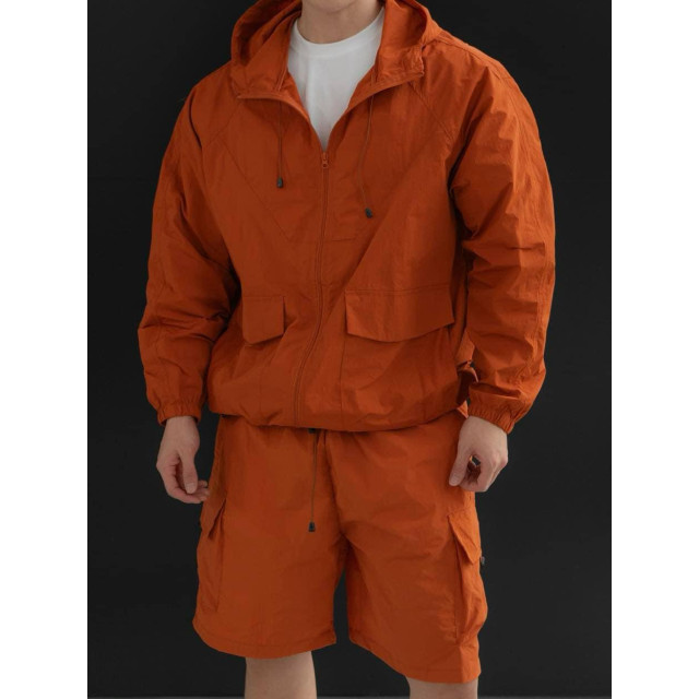 韓國🇰🇷3色!!尼龍機能落肩防風連帽外套『韓國連線』