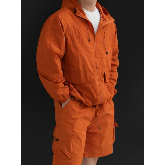 韓國🇰🇷3色!!尼龍機能落肩防風連帽外套『韓國連線』