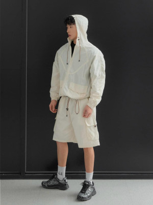 韓國🇰🇷3色!!尼龍機能防風運動短褲『韓國連線』