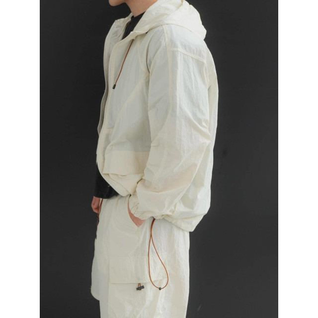 韓國🇰🇷3色!!尼龍機能落肩防風連帽外套『韓國連線』