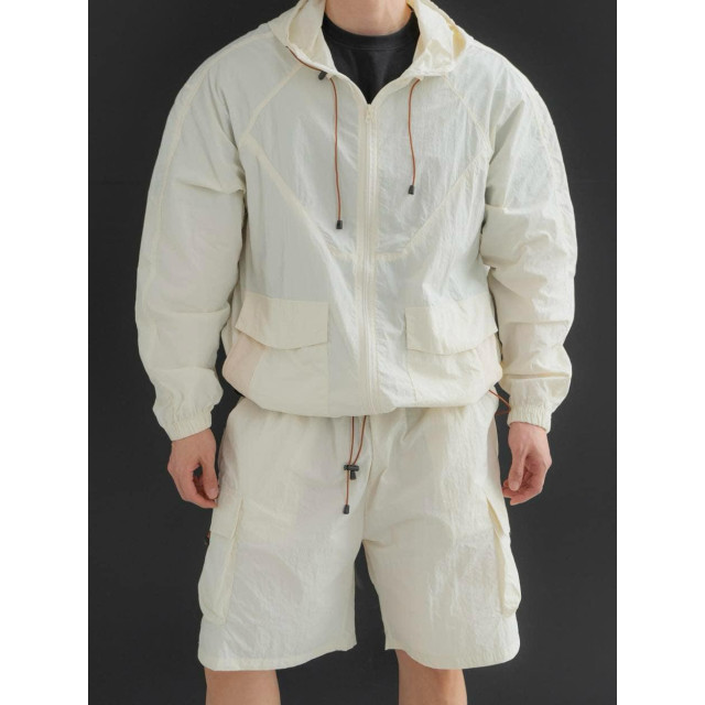 韓國🇰🇷3色!!尼龍機能落肩防風連帽外套『韓國連線』