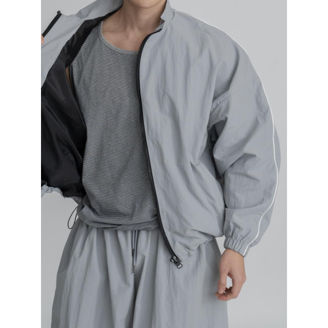 韓國🇰🇷四色!!可翻領尼龍防風運動外套『韓國連線』