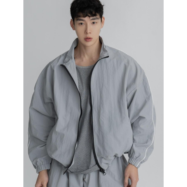 韓國🇰🇷四色!!可翻領尼龍防風運動外套『韓國連線』