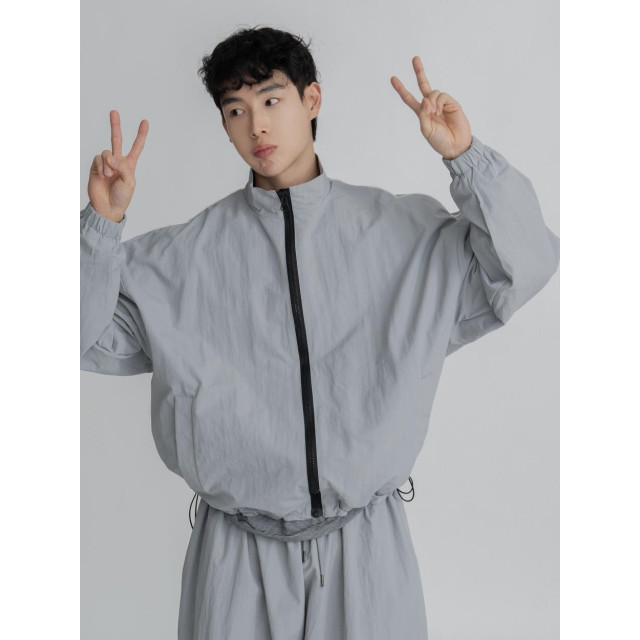 韓國🇰🇷四色!!可翻領尼龍防風運動外套『韓國連線』