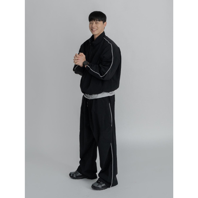 韓國🇰🇷四色!!可翻領尼龍防風運動外套『韓國連線』