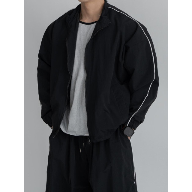 韓國🇰🇷四色!!可翻領尼龍防風運動外套『韓國連線』