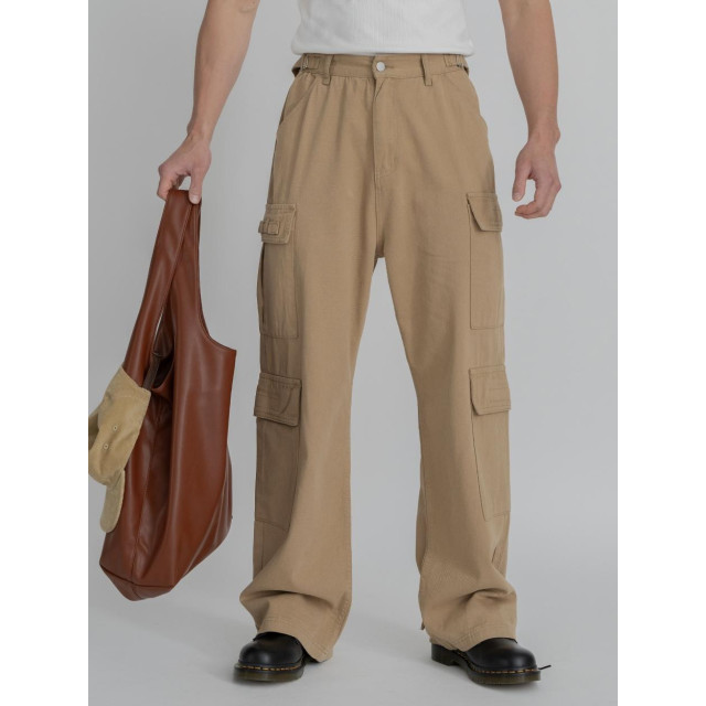 韓國🇰🇷寬鬆直筒棉質工裝長褲『韓國連線』