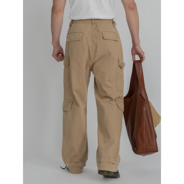 韓國🇰🇷寬鬆直筒棉質工裝長褲『韓國連線』