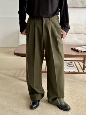 讓你變超帥的西裝褲！羊毛直筒西裝褲『韓國連線』