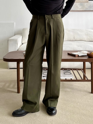 讓你變超帥的西裝褲！羊毛直筒西裝褲『韓國連線』