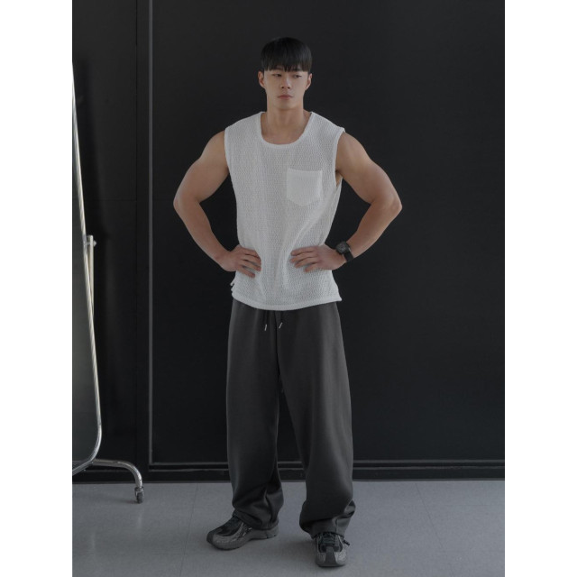 韓國🇰🇷5色寬鬆方領針織背心『韓國連線』