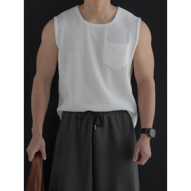 韓國🇰🇷5色寬鬆方領針織背心『韓國連線』