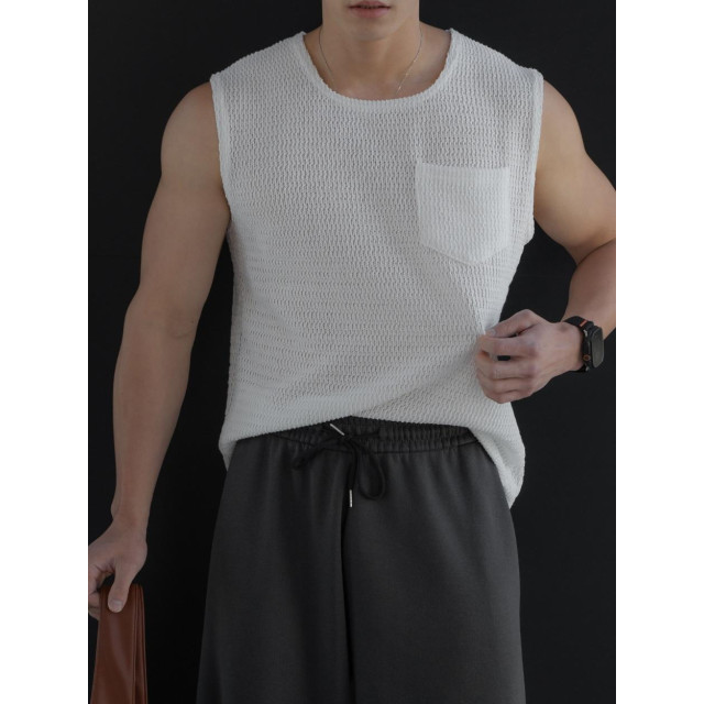 韓國🇰🇷5色寬鬆方領針織背心『韓國連線』