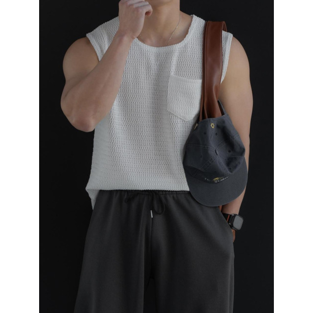 韓國🇰🇷5色寬鬆方領針織背心『韓國連線』