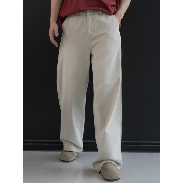 韓國🇰🇷2色純棉水洗側袋休閒寬褲『韓國連線』