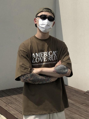 韓國🇰🇷簡約但看起來不簡單的落肩圓領短袖『韓國連線』