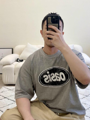 韓國🇰🇷讓你帥整個夏天的復古水洗印花短袖『韓國連線』