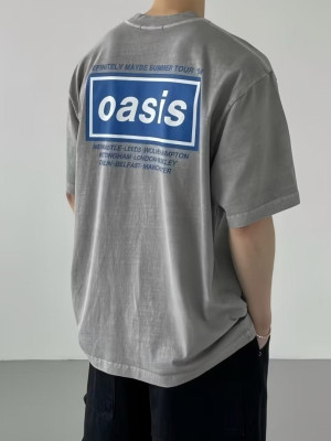 韓國🇰🇷把握晚夏最後一波好看的OASIS寬鬆落肩短袖『韓國連線』