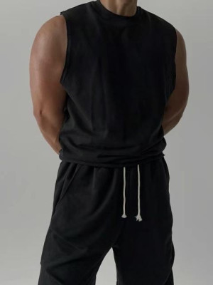 韓國🇰🇷基本款永遠不會出錯!!圓領坎肩休閒無袖背心『韓國連線』