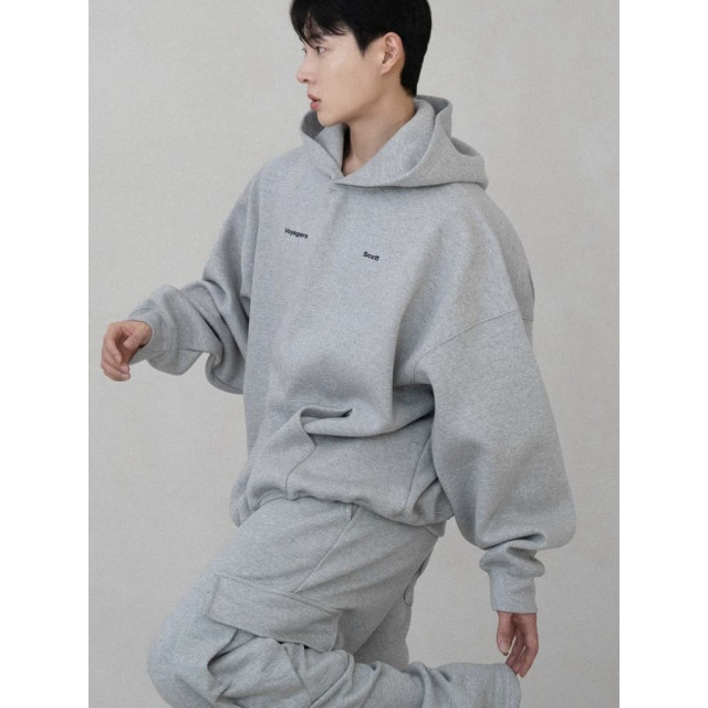 春季最爆款!重磅Toversize簡約落肩連帽上衣『韓國連線』