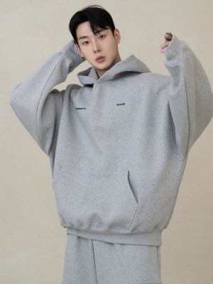 春季最爆款!重磅Toversize簡約落肩連帽上衣『韓國連線』