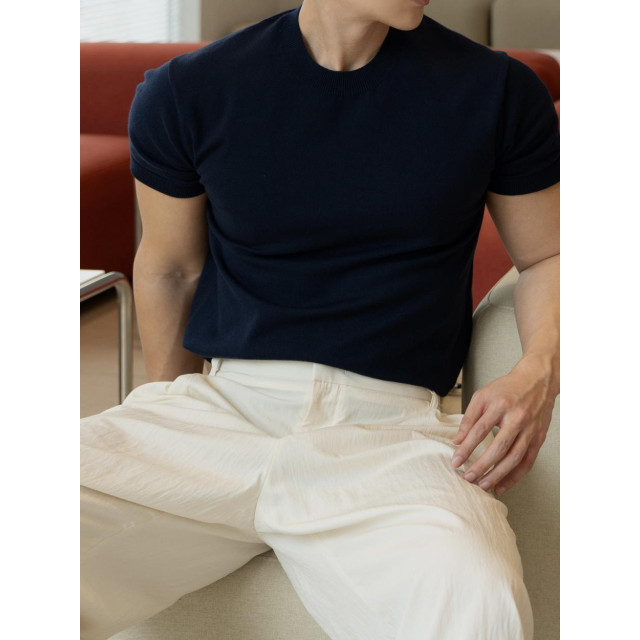 韓國🇰🇷12色輕薄涼爽針織圓領短袖衫『韓國連線』