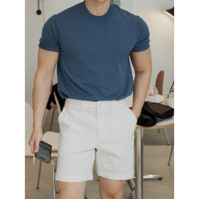 韓國🇰🇷12色輕薄涼爽針織圓領短袖衫『韓國連線』