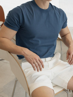 韓國🇰🇷12色輕薄涼爽針織圓領短袖衫『韓國連線』