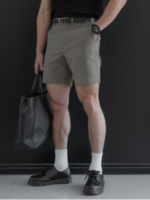 韓國🇰🇷棉質鬆緊腰合身短褲『韓國連線』