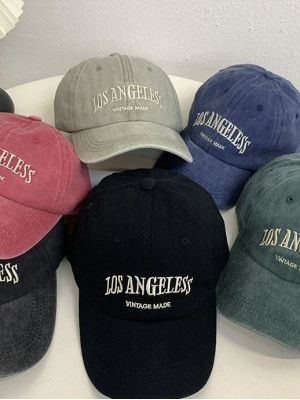 韓國🇰🇷不可缺少的標配!LA復古水洗棒球帽『韓國連線』