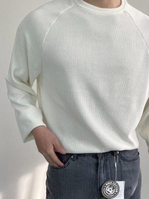 韓國🇰🇷素色簡約百搭款!!燈芯絨無肩彈力長袖『韓國連線』