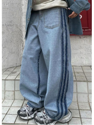 韓國🇰🇷春季最新設計款的反面再反面口袋丹寧褲『韓國連線』