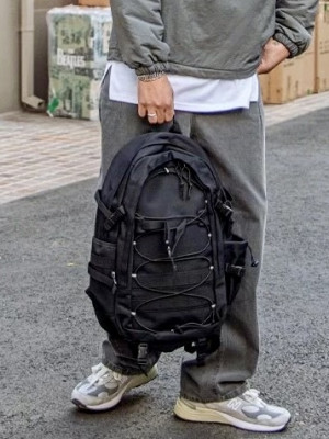 滿足日常休閒或上班可背的包包!大容量堅挺雙肩休閒後背包『韓國連線』