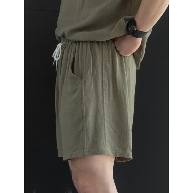 韓國🇰🇷『1+1』3色亞麻薄款寬鬆短袖+亞麻薄款寬鬆短袖『韓國連線』