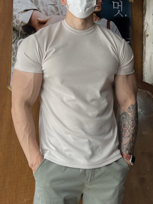 韓國🇰🇷10色合身棉質短袖上衣『韓國連線』