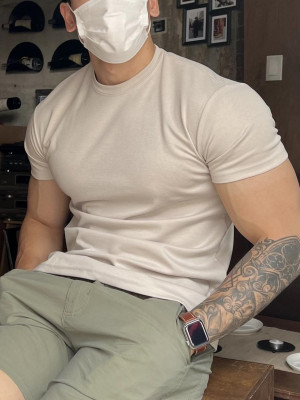 韓國🇰🇷10色合身棉質短袖上衣『韓國連線』