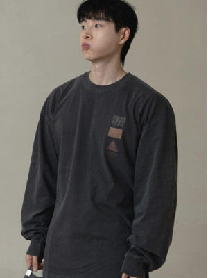 韓國🇰🇷早秋一件上衣讓你好搭配!!寬鬆圓領簡約長袖『韓國連線』