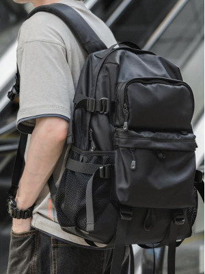 韓國🇰🇷百搭耐用經典款的大容量機能防水後背包『韓國連線』