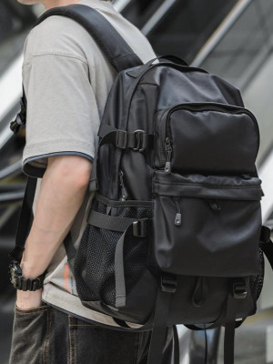 韓國🇰🇷百搭耐用經典款的大容量機能防水後背包『韓國連線』