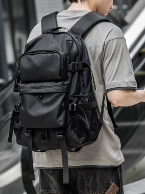 韓國🇰🇷百搭耐用經典款的大容量機能防水後背包『韓國連線』