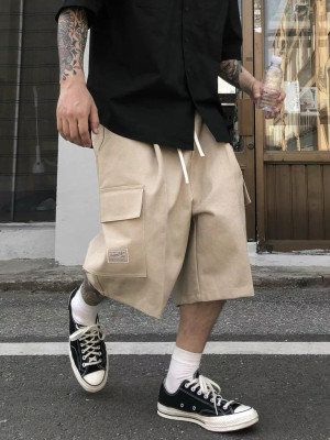 韓國🇰🇷春夏一件短褲讓你帥慘!休閒過膝工裝短褲『韓國連線』