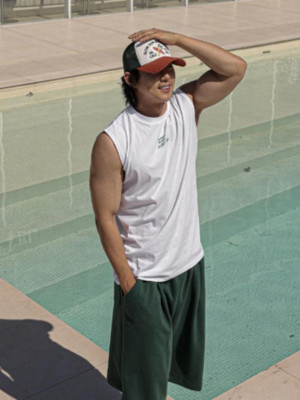 韓國🇰🇷今年不能再錯過的JUSTBE純棉寬鬆背心『韓國連線』