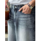 韓國🇰🇷YKK拉鍊螺紋水洗丹寧褲『韓國連線』