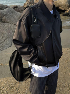 韓國🇰🇷最百搭的單品人人都要有!單肩尼龍餃子包『韓國連線』