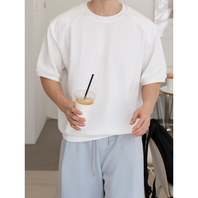 韓國🇰🇷4色落肩純棉寬鬆短袖『韓國連線』