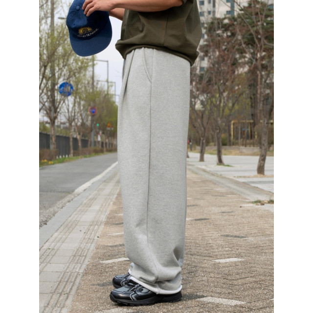 韓國🇰🇷寬鬆毛圈捲邊直筒休閒褲『韓國連線』