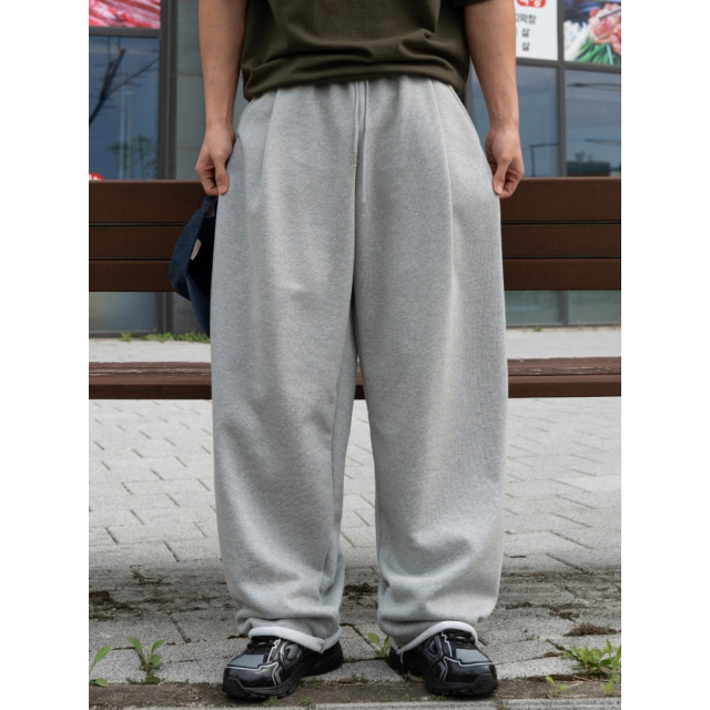 韓國🇰🇷寬鬆毛圈捲邊直筒休閒褲『韓國連線』