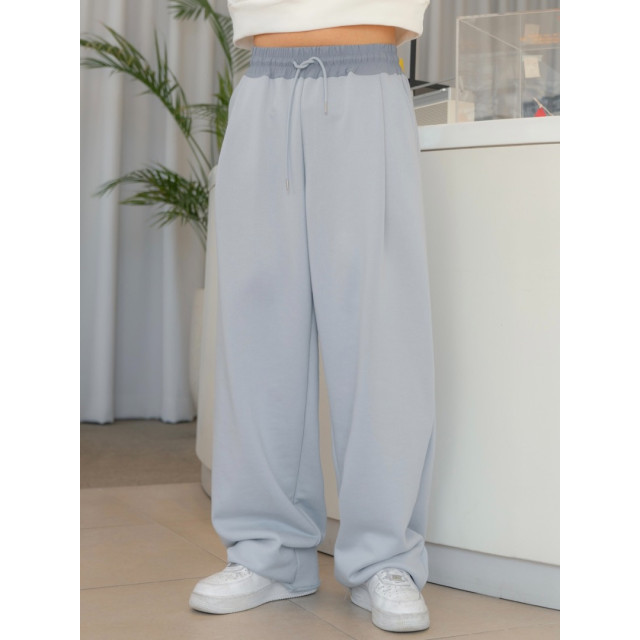韓國🇰🇷寬鬆毛圈捲邊直筒休閒褲『韓國連線』