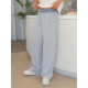 韓國🇰🇷寬鬆毛圈捲邊直筒休閒褲『韓國連線』