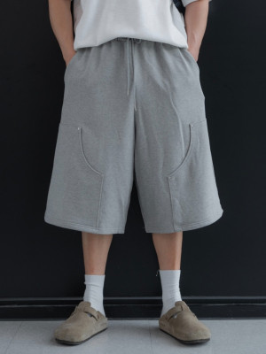 韓國🇰🇷寬鬆鉚釘休閒七分褲『韓國連線』